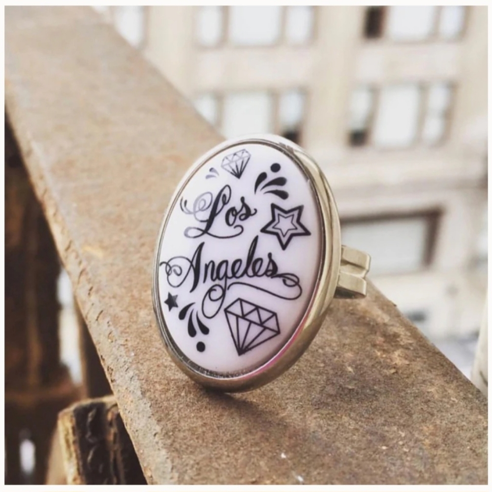 Tarina Tarantino "Los Angeles" Ring #Y2K #Vintage #Rare